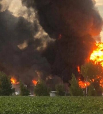 Горіло більше 4 діб: на Дніпропетровщині загасили пожежу на нафтобазі після ракетного удару