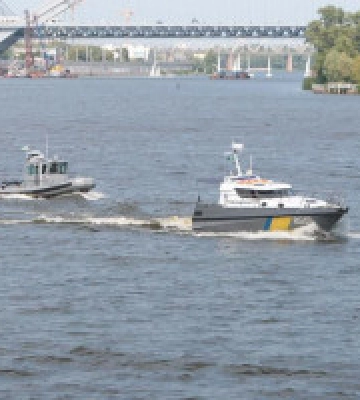 На Дніпрі у районі Києва сформовано дивізіон річкових катерів – командувач ВМС