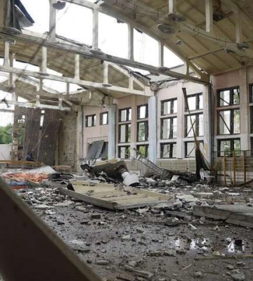 Рашисти знищили спорткомплекс політеху у Харкові 
