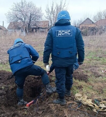 Запорізькі піротехніки продовжують знищувати ворожі боєприпаси (відео)