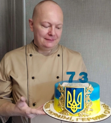 У Дніпрі відомий кондитер приготував унікальний торт (Фото)