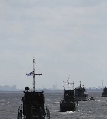 На Дніпрі для захисту Києва створено дивізіон катерів - ВІДЕО