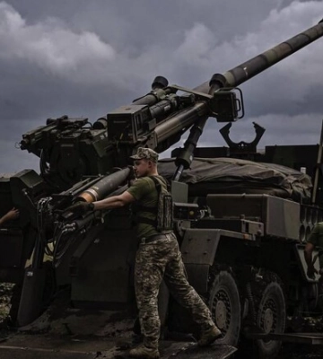 Карта бойових дій в Україні 25 червня