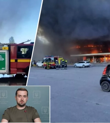 Ракетный удар по ТЦ в Кременчуге: все подробности (обновляется)