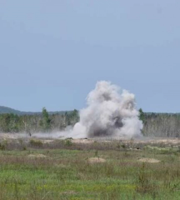 ЗСУ знищили польовий склад боєприпасів окупантів на Херсонщині