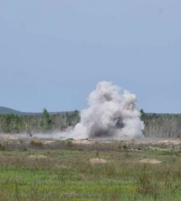 ВСУ уничтожили полевой склад боеприпасов оккупантов в Херсонской области