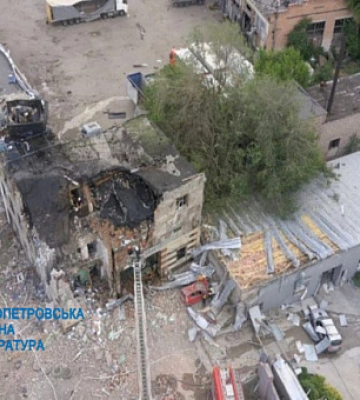 Ракетні удари по Дніпру із загиблими та пораненими цивільними — розпочато розслідування 
