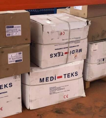 Журналісти передали гуманітарну допомогу Миколаївському госпіталю