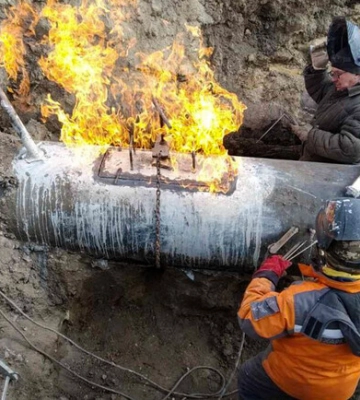 У двох районах Запорізької області окупанти пошкодили газопроводи