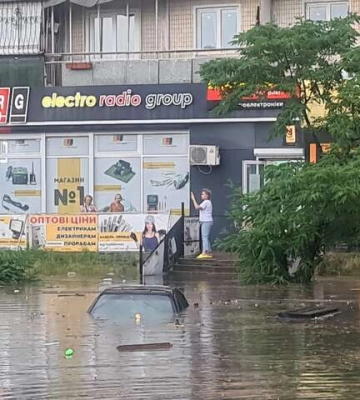 Київ потерпає від потопу (фото, відео)
