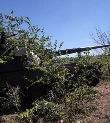 Залужний показав, як польські «Краби» працюють на передовій 