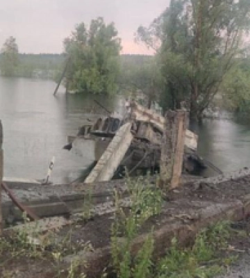Як об&#039;їхати знищений блискавкою міст під Києвом: оприлюднено схему