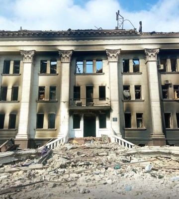 Оккупанты сознательно нанесли удар по театру в Мариуполе, - Amnesty International