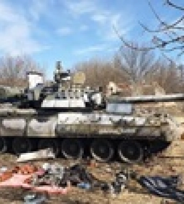 Повномасштабна війна проти України: РФ втратила близько 35,6 тис. окупантів, 1573 танки й 143 крилаті ракети
