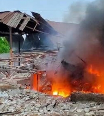 Окупанти знищили зерносховище на Дніпропетровщині