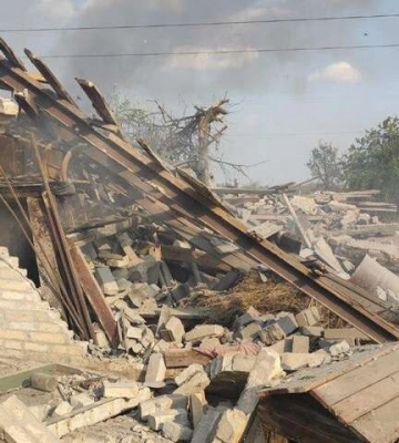 Донеччина: поліція показала наслідки ворожих обстрілів 