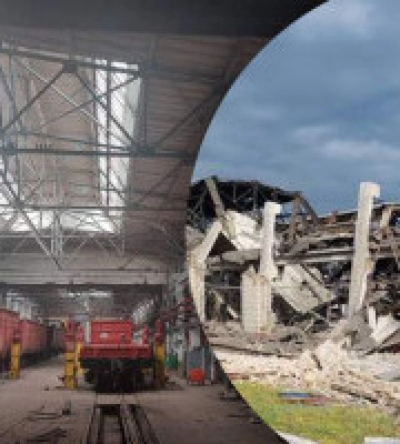 Обстріл російськими ракетами ДВРЗ в Києві завдав збитків довкіллю на понад 221 млн гривень