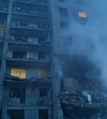 Уже 14 загиблих і 30 поранених станом на ранок п&#039;ятниці в результаті ракетного удару по Одесі