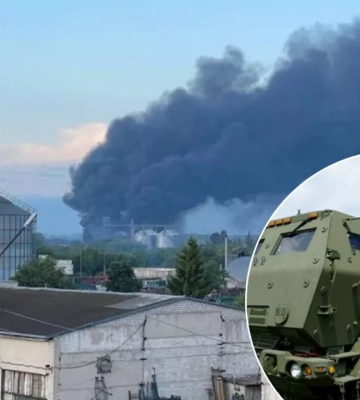 У оккупантов арсенал в Сватово ушел в небеса, взрывается до сих пор (видео)