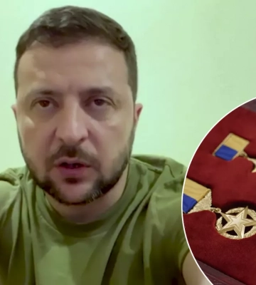 За чотири місяці війни понад 20 тисяч українців отримали нагороди – Зеленський