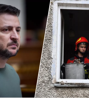 Зеленский назвал бомбардировку по Одесской области &quot;целенаправленным российским террором&quot;