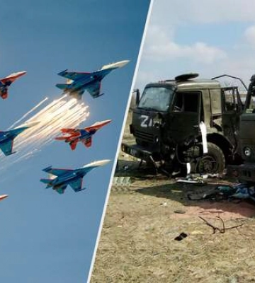 Российская авиация &quot;промазала&quot; и накрыла огнем свои же войска на Херсонщине, – Арестович