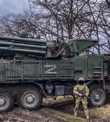 Артилеристи з одного удару знищили розпіарений російський &quot;Панцир&quot;