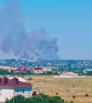 Потужний вибух у Чорнобаївці: що відомо