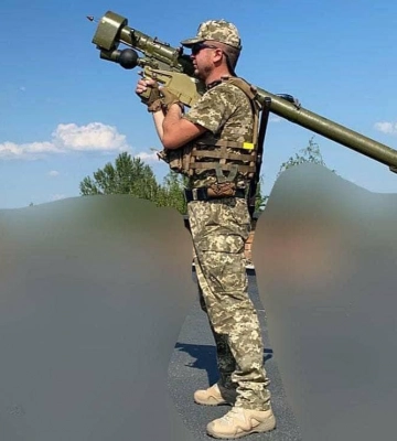 Украинский боец сбил из ПЗРК «Игла» российскую ракету Х-22, летевшую в сторону Киева