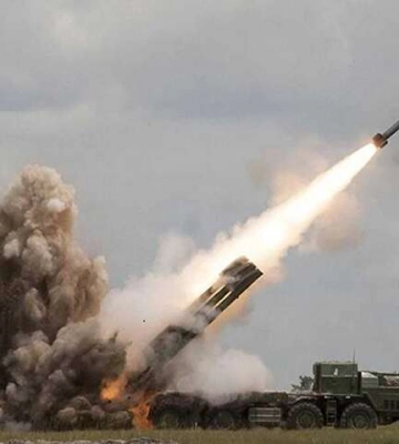 Рашисти зі «Смерчу» і «Урагану» обстріляли Харків