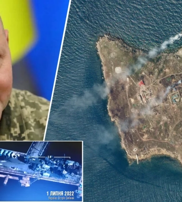 Залужний показав, як зі Зміїного вибивали залишки російського духу (відео)