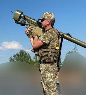 Бойцы 101-й ОБрО ГШ из ПЗРК &quot;Игла&quot; сбили российскую крылатую ракету Х-22. ФОТО