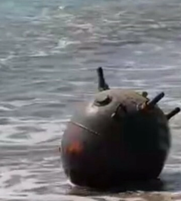 У морі на Одещині чоловік підірвався на міні та загинув, його товариш отримав контузію