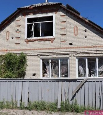 Російські окупанти обстріляли Харківщину - поранений один мирний мешканець. ФОТОрепортаж