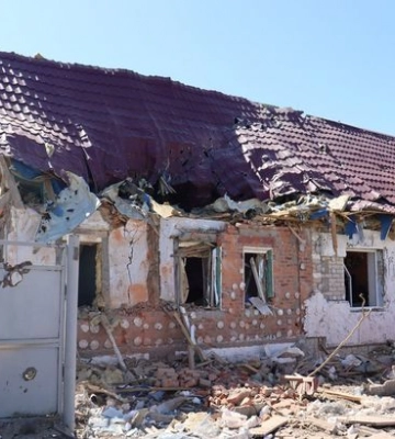 Після обстрілу Дергачів у Харківській області є постраждалий