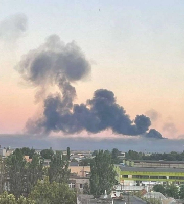 ВСУ уничтожили базу россиян в Мелитополе: видео