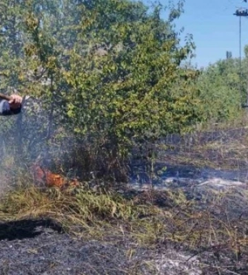 На Миколаївщині за добу через російську агресію спалахнули п’ять пожеж