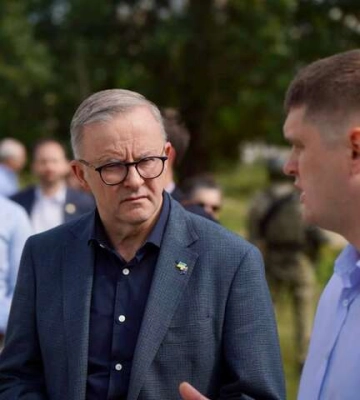 Прем’єр Австралії відвідав Бучу, Гостомель та Ірпінь 