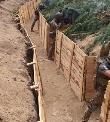 На кордоні з білоруссю тероборона Волині збудувала міцну лінію оборони