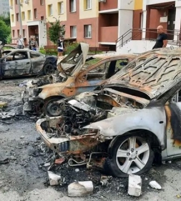 Через обстріли у Харківській області загинула людина, ще семеро отримали поранення