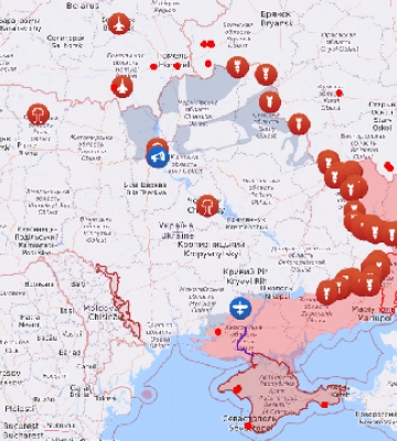 Інтерактивна карта бойових дій в Україні: де точаться бої на 28.06.2022