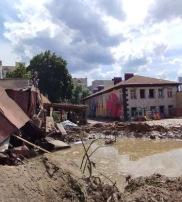 Удар по Киеву: одна из ракет попала в детский сад