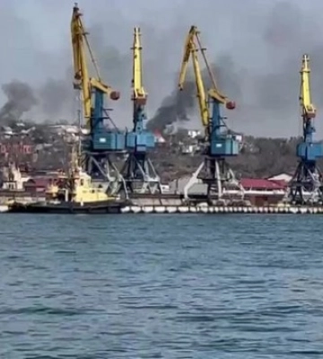 росіяни хочуть розмістити в Маріупольському порту основне сховище палива для військових потреб – Андрющенко