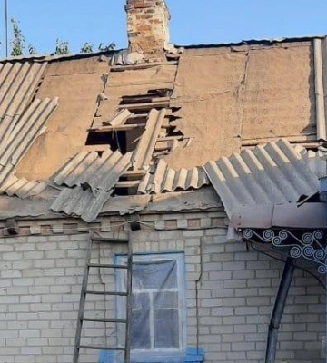 В Запорожской области два села подверглись атаке россиян: фото последствий обстрела