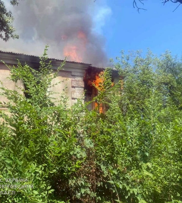 Під час пожежі у Кривому Розі опіки першого ступеня отримав чоловік