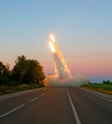 ЗСУ за допомогою HIMARS відпрацювали за окупантами на Запорізькому напрямку