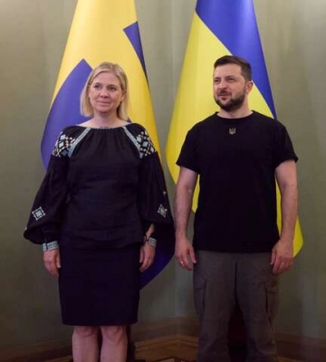Зустріч Зеленського і прем’єрки Швеції: про що домовилися 