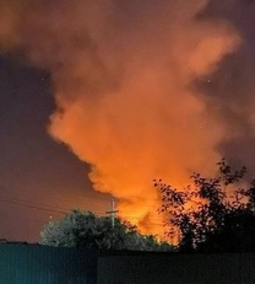 ЗСУ знищили на Донбасі один із головних військових складів РФ: фото та відео &quot;прильотів&quot;