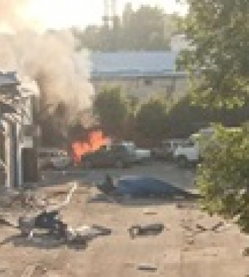 У гуртожитку окупантів на Донеччині стався вибух - соцмережі