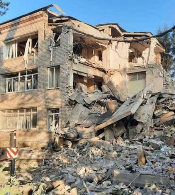 Окупанти знищили місцеву школу у Харкові 